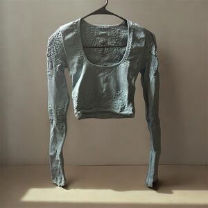 Free People Movement The Class NWOT m/l lace workout top